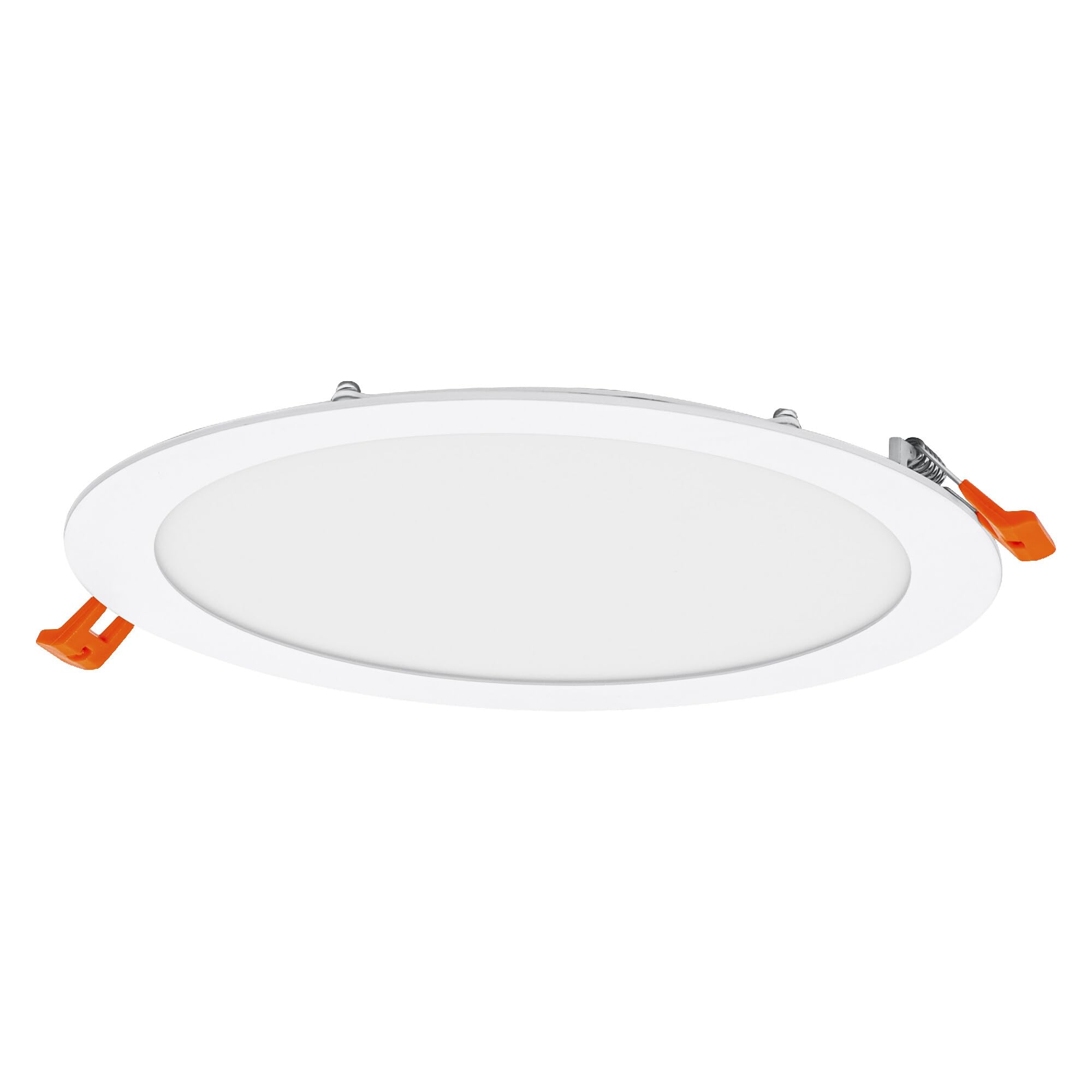 OSRAM Foco empotrable LED Essential Slim 225 mm 22 W 4000 K Blanco | LED spot and downlight recess slim, Spot lights and ceiling spots, Blanco, 225 mm dia, 25000 h, Paquete de 3