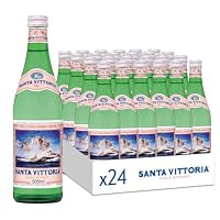 Santa Vittoria Italian Still Mineral Water, 24 x 500 ml. Bottled in Italy and Served in Leading cafes and Restaurants.