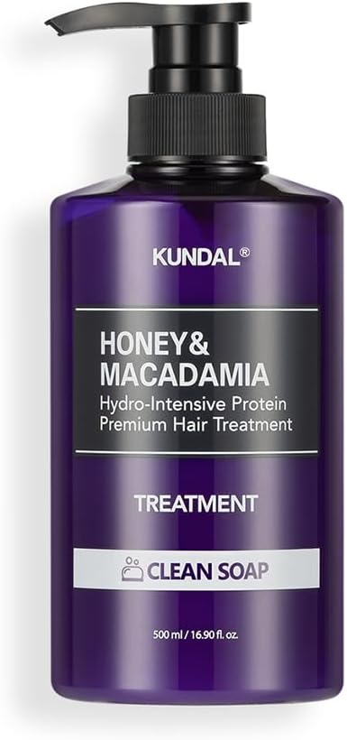 Honey & Macadamia Hydro-Intensive Protein Premium Nature Hair Treatment 500ml (Clean Soap)