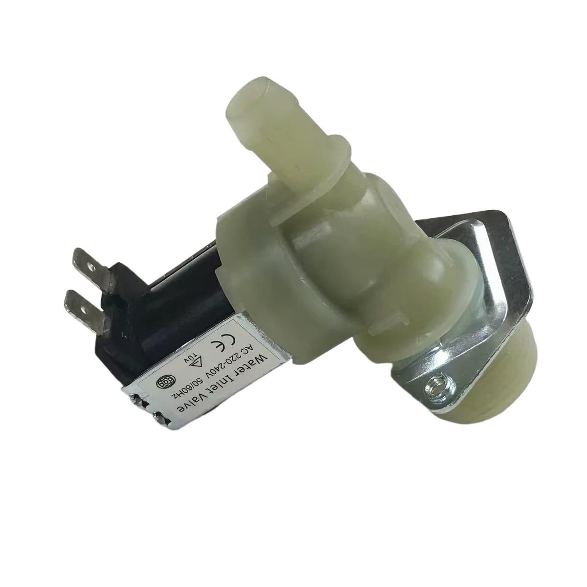 Aixilan One Color Replacement Solenoid Valve, Replacement Solenoid Water Inlet Valve,220V-240V,3/4" Inlet 12Mm Outlet,Fits Dishwasher,Ice Machine,Coffee Machine