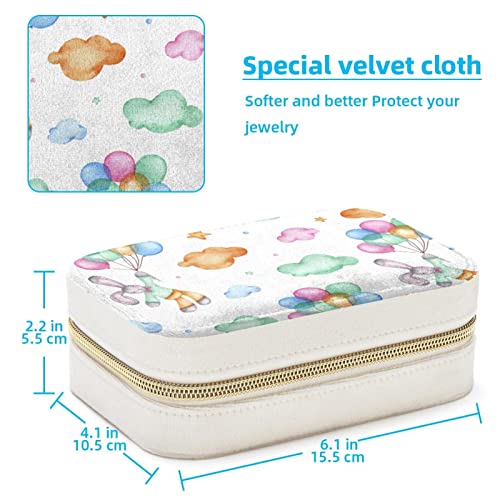 Rangement bijoux lapin compact pour éviter les pertes en voyage