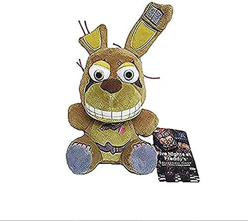 FNAF Five Nights at Freddy's Plush Bonnie Bonnet Toy Bonnie Springtrap Plush Stuffed Toys Doll Brown