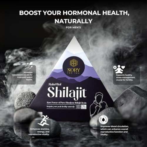 Image of Nory At Home Self Insemination IVI Kit & Shilajit Resin -20g Combo, Female Self Insemination Conceive Kit for Home, Shilajeet for Immunity, Vitality, Stamina & Fertility Booster for Men & Women