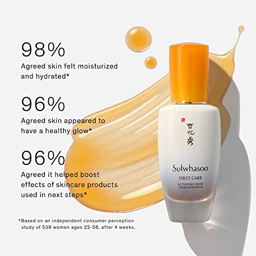 Sulwhasoo First Care Activating Serum: Nourishing, Hydrating, Radiance Boosting Pre-Toner, 2.02 Fl Oz (Pack Of 1) #TOP4
