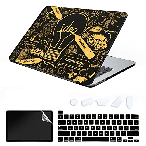 Macbook Pro 2020 SanMuFly Funda Compatible con MacBook Pro 13 Pulgadas 2020-2016 Release A2338 M1 A2289 A2251 A2159 A1989 A1706, Hard Plastic...