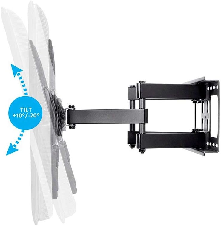 Suреr Bіg Clеаrаnсе! Monoprice TV Wall Mount Bracket For TVs 32 to 55, Full-Motion Articulating, Max Weight 77lbs, VESA Patterns Up to 400x400, Rotating, UL Certified - Select Series Black