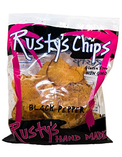 Sponsored Ad - Rusty’s Chips - Crunchy & Healthy Chips for a Quick Bite - Gluten Free Chips, No Preservatives, Non-GMO, Vegan-Friendly Snack Pack