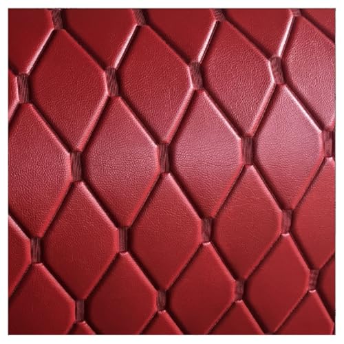 Tissu cuir synthétique souple dark red pour relooker vos canapés et meubles de salon