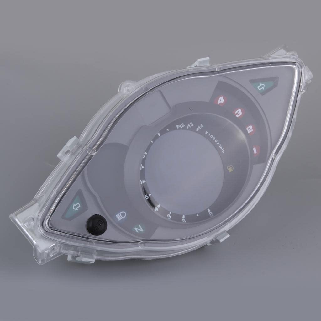 Als Ersatzteil mit Motorrad Gauge Instrument Tachometer Geschwindigkeits Aus Metall für Werkstatt Re, Tachometer-LCD A
