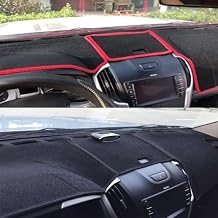 Car Dashboard Cover Instrument Panel Dash Mat Dashmat Protective Pad Accessories for Isuzu Qingling TAGA Pick UPLhd,Suede Grey