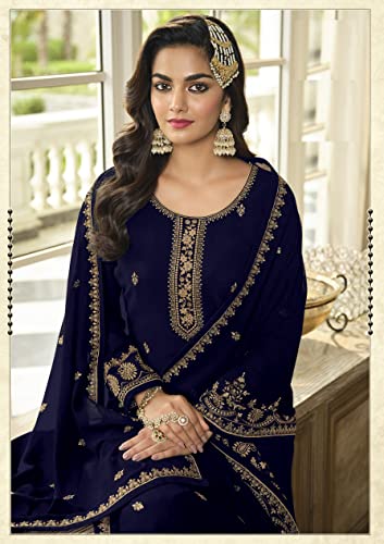 Henith Collection Indian/Pakistani Party Wear Wedding Wear Palazzo Style Salwar Suit for Women2