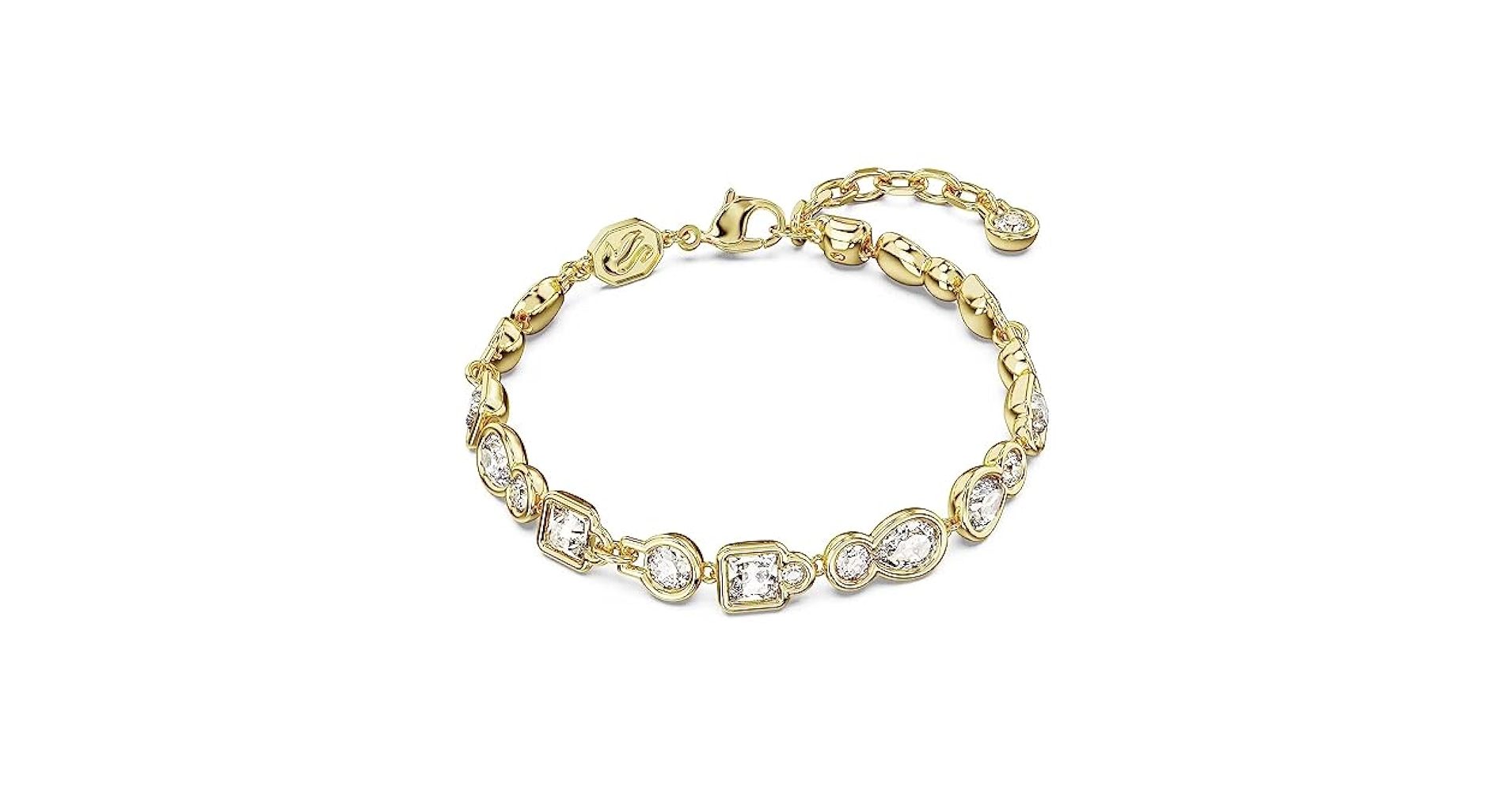 SWAROVSKI Dextera ブレスレット/正規品 5667044 Amazon.com: Dextera Mixed Cuts White Gold-tone Plated