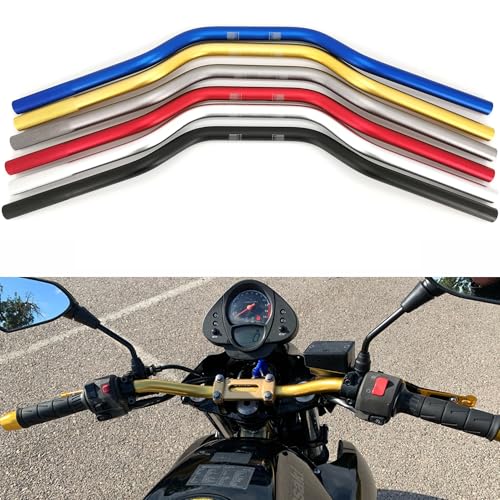 Barra equilibrio manillar motocicleta de aluminio para rutas en carretera y ciudad 2