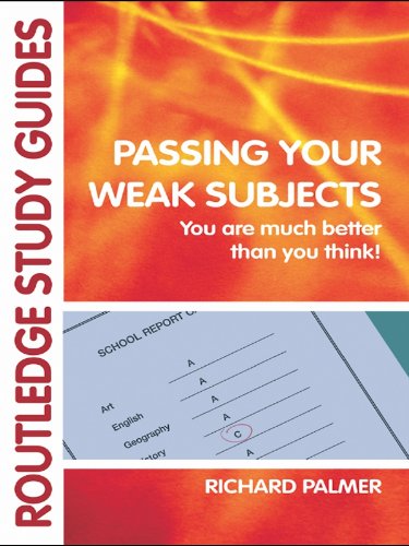 Passing Your Weak Subjects: You are much better than you think!      1st Edition, Kindle Edition