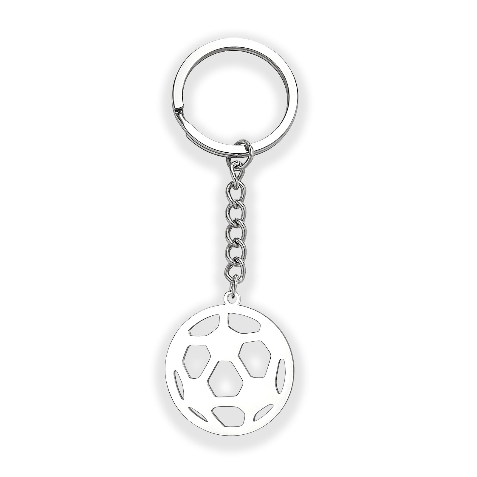 Zynara Ball Schlüsselanhänger, Volleyball, Basketball, Fußball Geschenke für Jungen, Trainer, Cheerleader