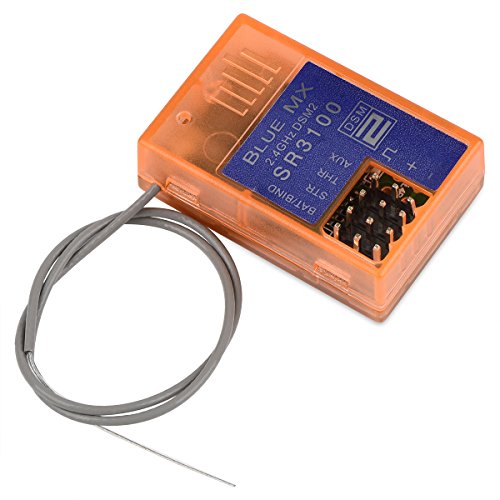 Hobbymate Dsmr Receiver Compatible With Dx2L Dx2E Dx3E Dx2S Dx3S Dx4S Dx3R Dx3C Dx4C Dx5C Radio Transmitter, 2.4G Sr3100 Dsm2 Receiver 3 Channels #TOP3