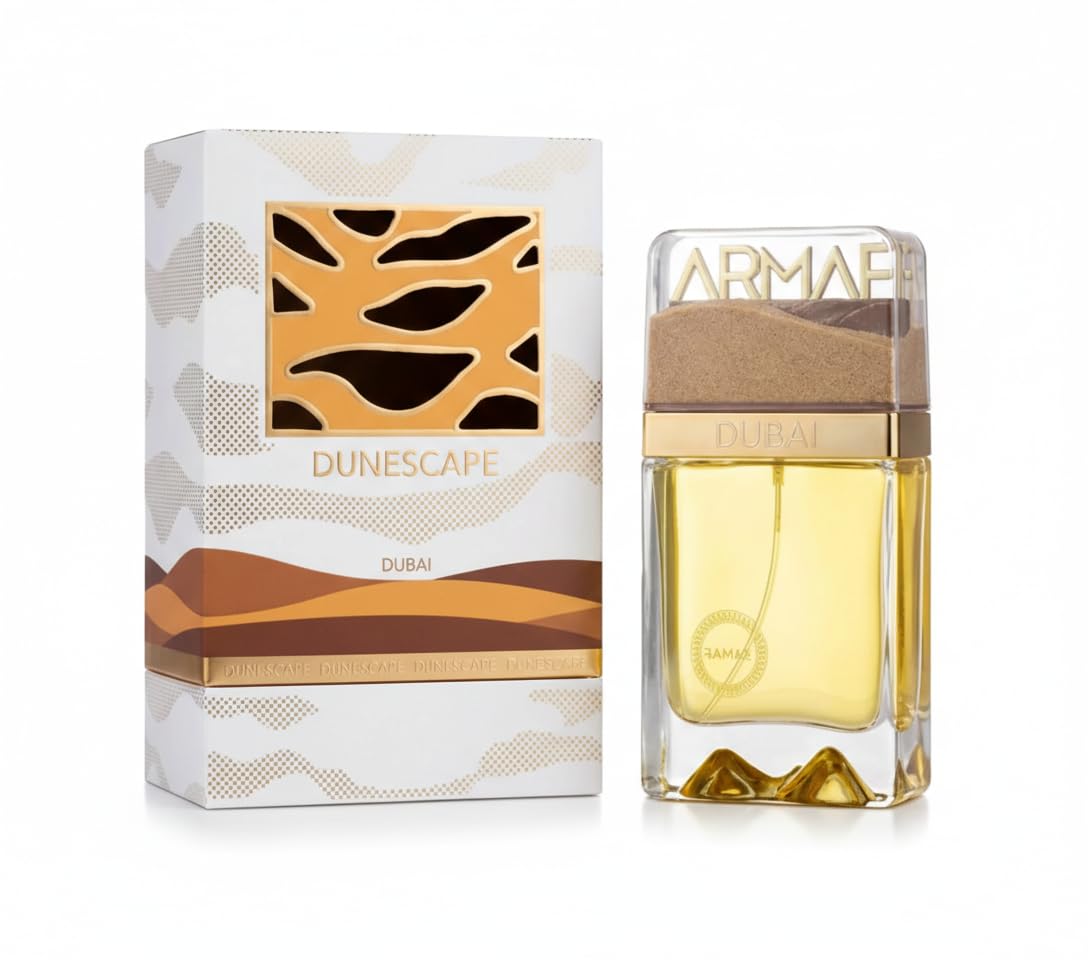 Armaf Dunescape – Citrus, Fresh, Woody – Eau de Parfum Spray Long-Lasting Fragrance for Men, 3.4 Ounce / 100 ml