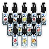 Natürlich im Geschmack ZeroUp zuckerfreies Getränkekonzentrat Testpaket 12 x 10 ml Low Carb Vital Drink Sirup HERRLAN-Qualität