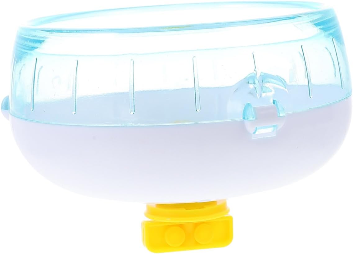 YARNOW Silent Hamster Running Wheel 21cm Blue Pet Exercise Wheel for Small Animals Guinea Pigs Chinchillas Small Pet Supplies
