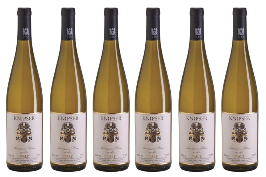 6x 0,75l - Weingut Knipser - Sauvignon Blanc - VDP.Gutswein - Qualitätswein Pfalz - Deutschland - Weißwein trocken