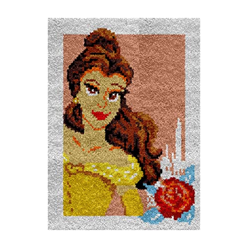 50x64cm Knüpfteppich DIY Set knüpfteppich zum selber knüpfen knüpfen Set Erwachsene Knüpfteppich Latch Hook Kit Matte DIY Handarbeit Selbst Knüpfen Set Handwerk für Kinder,Erwachsene,Anfänger Cover