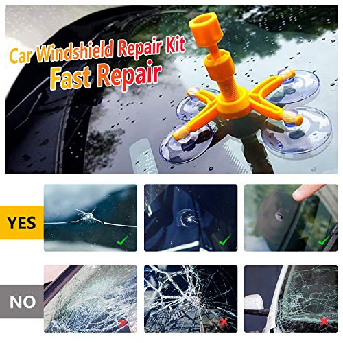 Windshield Repair Kit, Windshield Repair Kit with Pressure Injector
