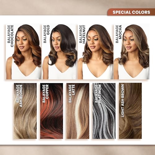 Lace frontal synthétique sans colle résistant 180 degrés - 7