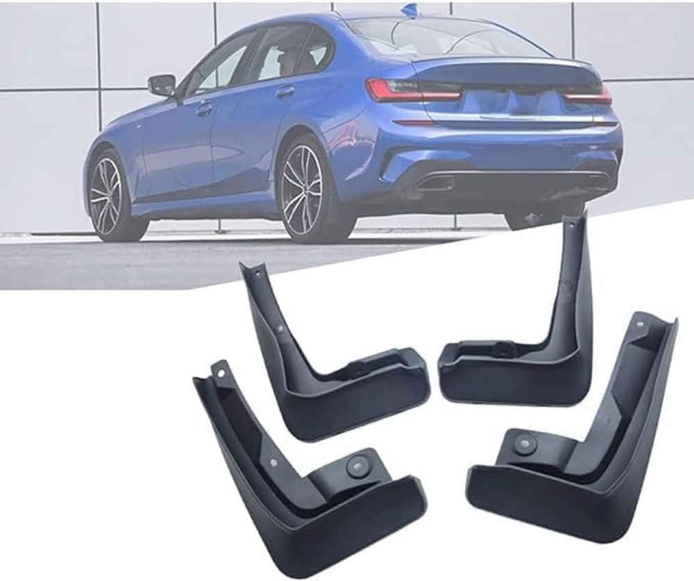 Guardabarros coche para BMW Serie 3 G20 2020 delanteros y traseros contra impactos de piedras