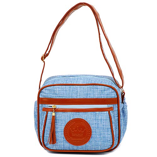 Frasqueira Térmica, Baby Nut, Azul, Pequeno