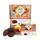 ORGANIC Turkish Dried Apricots - Sunny Fruit - (5) 1.76oz Portion Packs per Bag | Purely Apricots -
