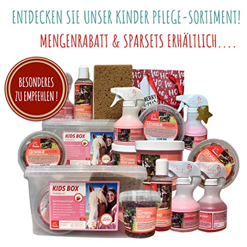 Foto von EMMA Huffett Pferde - Hufgel grün 500 ml Hufsalbe für Pferde I Hufbalsam I Erhalt Starke Hufe Pferd I Huffestiger I Hufcreme gegen rissige trockene Hufe I Hufpflege & Pferde Zubehör Hufwachstum