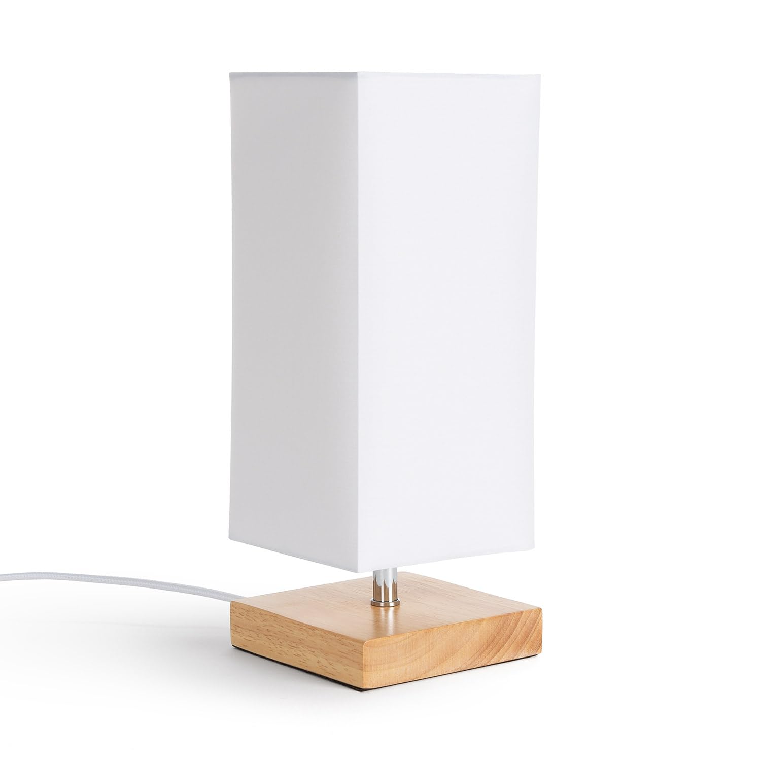 LEDKIA Tischlampe Bally – Aus Kunstharz & Stoff, 52 Cm Hoch, Für E27 Birnen