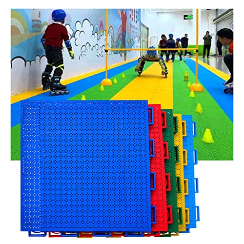 ZOCWJK Floor Tiles 30.5 CM Roller Skating Hall Modular Interlocking...