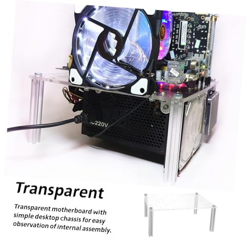 Soporte abierto DIY para placa base y gabinete de computadora de escritorio miniatura 6