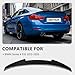 MOTRUM ABS Rear Spoiler Wings Compatible with B-M-W Series 4 F32 Coupe 2013 2014 2015 2016 2017 2018 2019 2020, [Glossy Black Style] Rear Trunk Spoiler Lip Tail Wing Rear Trunk Lid