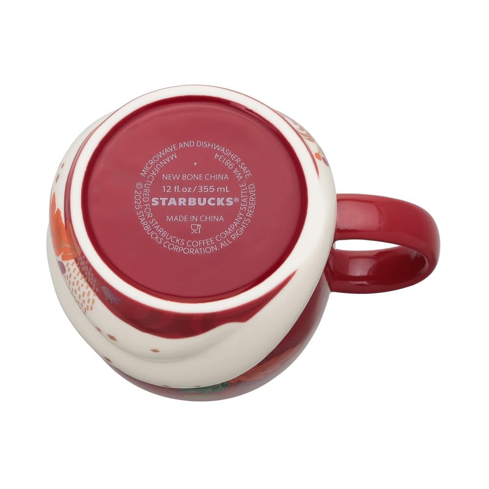スタバコーヒー 赤 Amazon.co.jp: スターバックス ニューイヤーマグへび 355ml スタバ