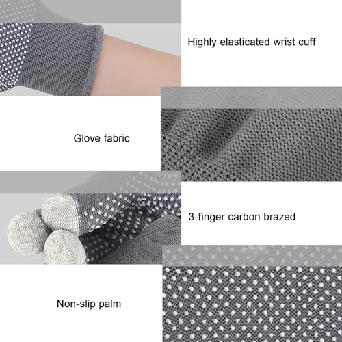 SXYAO 12pcs Verão Respirável Luvas de Jardinagem para Telefones Celulares Tela Sensível ao Toque Mon