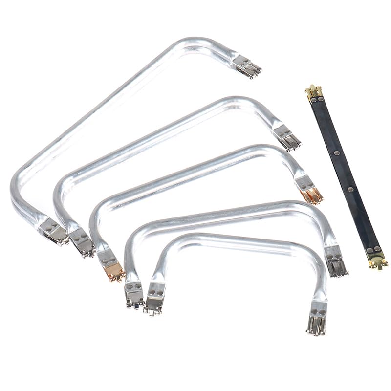 Metalowe zapięcia do torebek, 1PC Torebka damska Rama Metalowa Aluminiowa Rura Rama Uchwyt Torby Części Torby Sprzęgłowej Kiss Zapięcie Lockv(200x92mm)