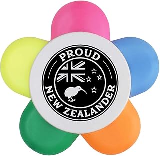 Azeeda 'Proud New Zealander' Flower Shape Hig...