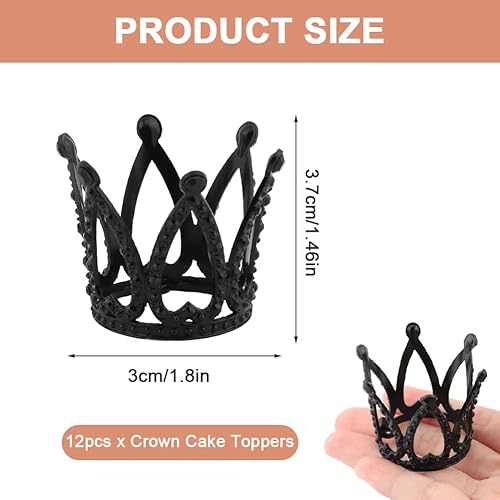 Miniatura 3 de 40 piezas de corona para pastel con alambres de hierro, corona para ramo de flores, fuerte y reutilizable, para fiestas de cumpleaños, baby showers,