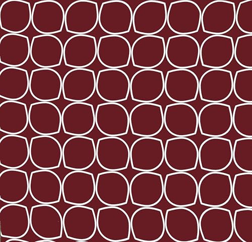Image of Premium Heavy Cotton Elastic Fitted Bedsheets with 2 King Size Pillow Covers || Double Bed with All Around Elastic 350 TC || 72 x 78 Inch King Size Fitted || - Maroon Round