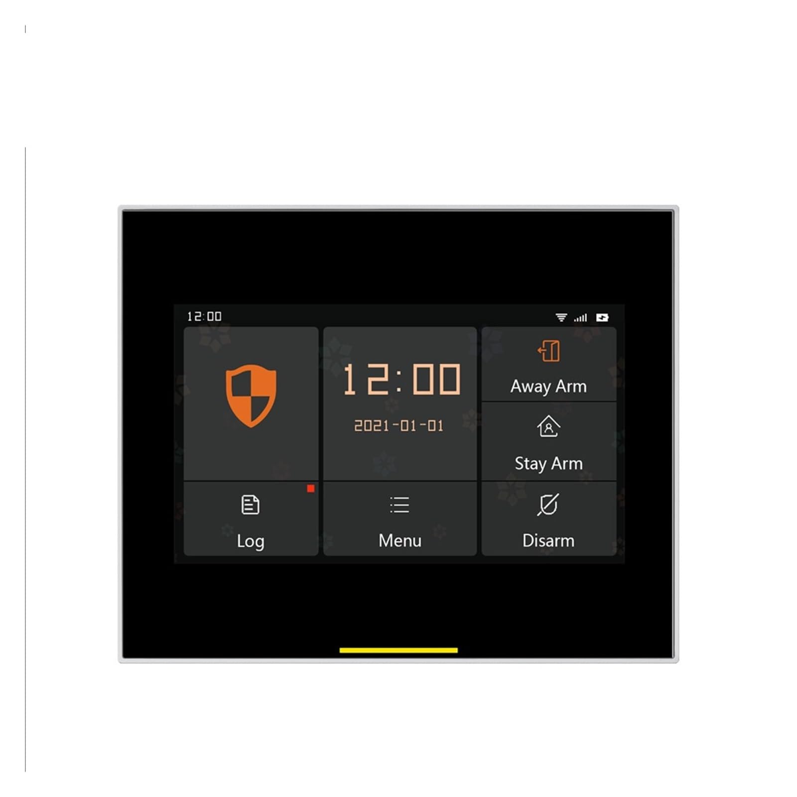 Sistemi Sicurezza Casa Versione WIFI Kit Di Allarme Sicurezza Domestica WiFi Wireless Intelligente Compatibile(WIFI Set M-3-8)