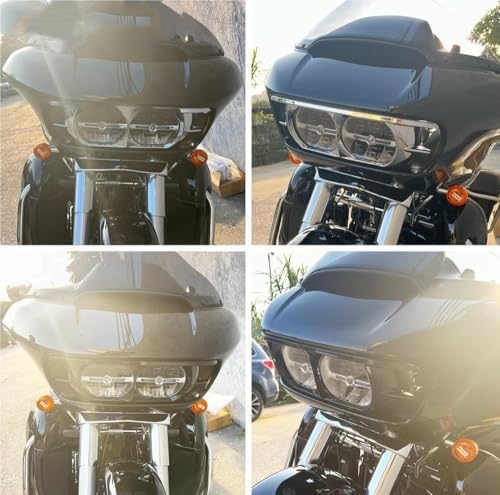 Cache calandre phare pour moto Harley Davidson Touring Road Glide CVO Ultra