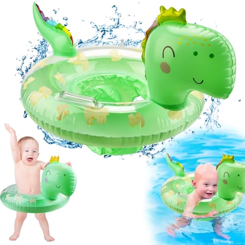 Nadador inflable para bebé con ajuste seguro para niños de 6 a 36 meses