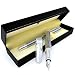 Luxury Fountain Pen by Wordsworth & Bläck with Deluxe Gift Set | FREE Matching Rollerball Writing Pen | Calligraphy Pen | Executive Fountain Pens Set | Deluxe Vintage Pen | Business Pens Collection |