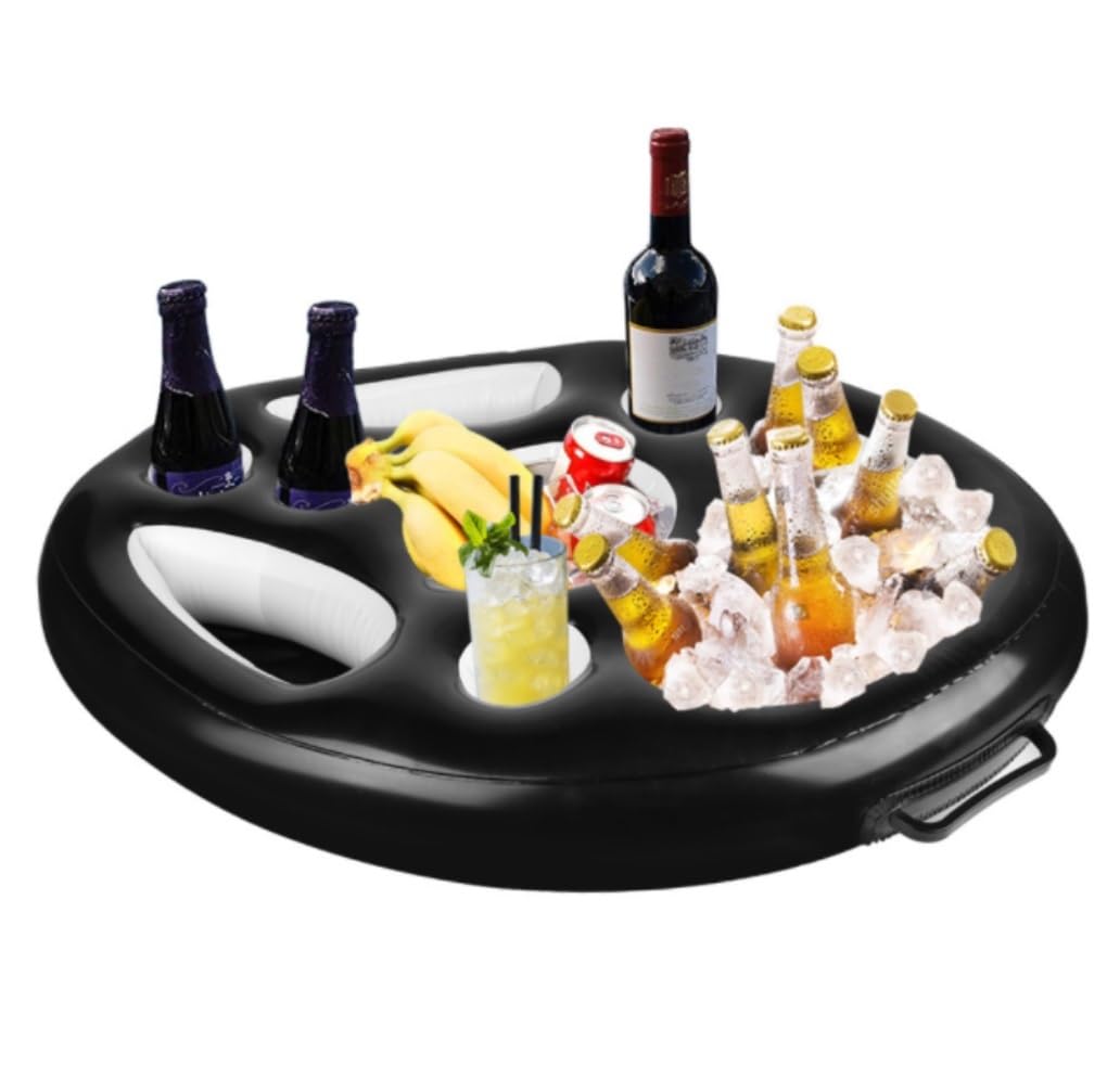 Pool Tablett Poolbar Schwimmend Schwimmendes Tablett, Schwimmendes Tablett, Tisch, Bar, Schwimmbad, Schwimmer Für Erwachsene Für Sandbänke, Spas, Partys Schwimmendes Tablett Für Pool