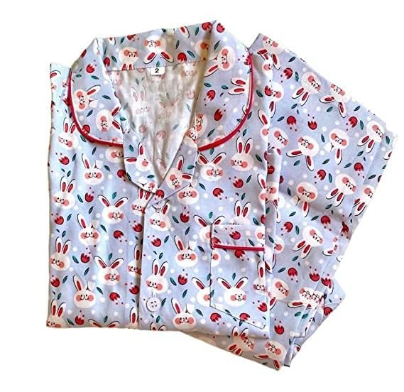 Miana Kids Cotton Nightsuit Pajama Set for Boys/Girls, Beautiful Printed Night Dress, Soft & Comfortable Sleep Suit, Nightwear