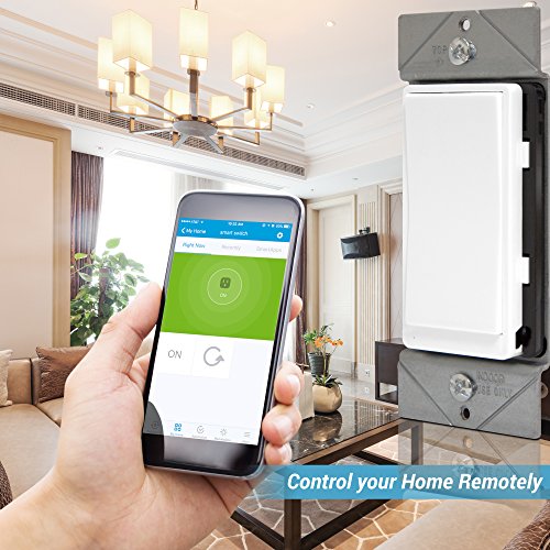 Enerwave Zb15S Zigbee Switch, Zigbee Light Switch, Smart Switch For Zigbee Home Automation, Neutral Wire Required, Interchangeable Face Covers #TOP5