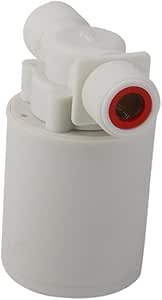 2 Vannes à Bille Flottante 1/2" - Remplissage Automatique Pour Piscine, Spa, Réservoir, Laiton/ABS