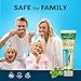 Bentodent Calcium Bentonite Clay Toothpaste Fluoride-Free SLS Free Natural Toothpaste for Family Including Kids (Combo Pack (Mint & Cardamom))